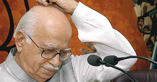 L K Advani denied to become opposition leader
